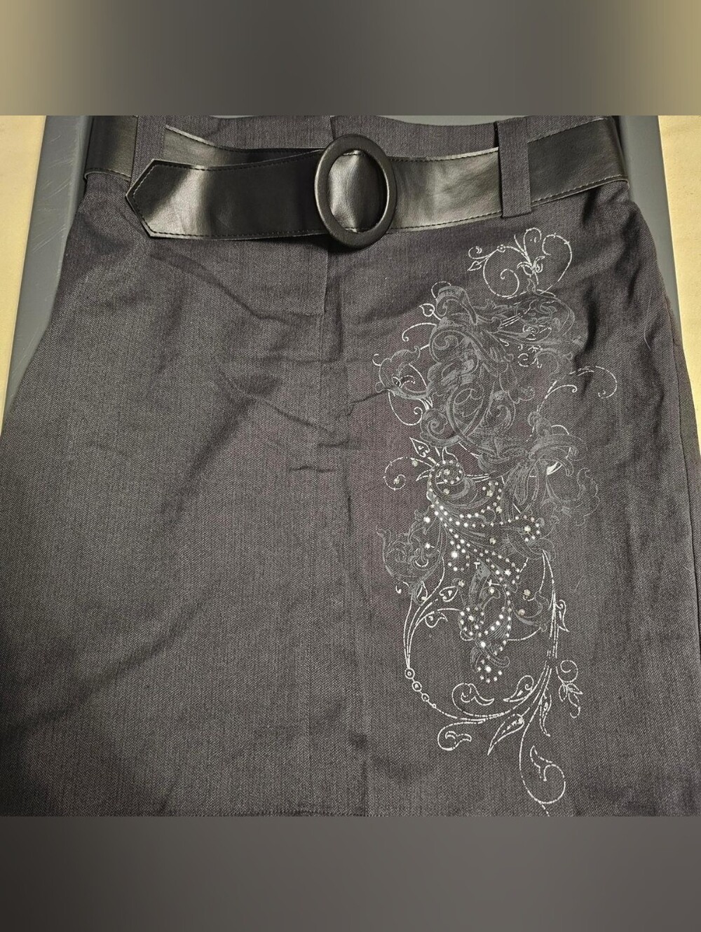 Maurice's Womens Black Skirt With A Grunge Vibe